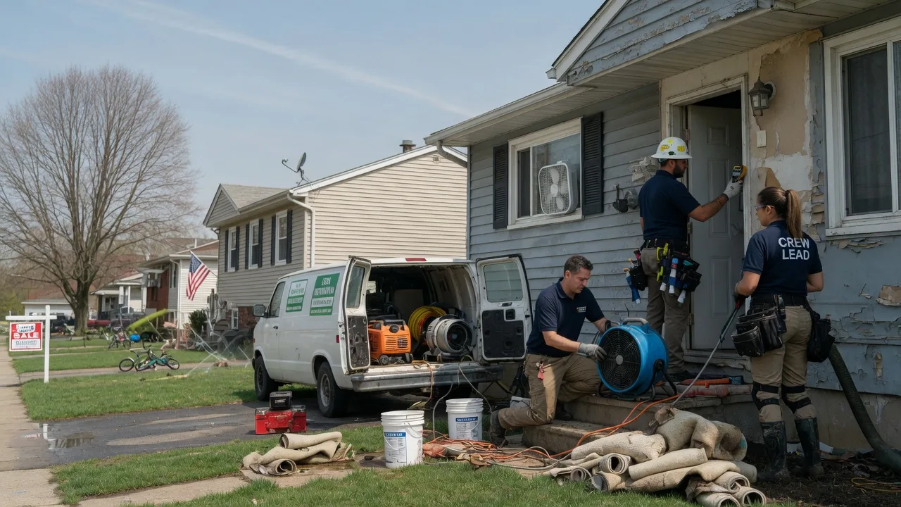 Flood Cleanup in New Portland, ME near me